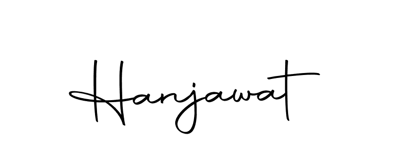 You should practise on your own different ways (Autography-DOLnW) to write your name (Hanjawat) in signature. don't let someone else do it for you. Hanjawat signature style 10 images and pictures png