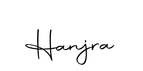 You should practise on your own different ways (Autography-DOLnW) to write your name (Hanjra) in signature. don't let someone else do it for you. Hanjra signature style 10 images and pictures png