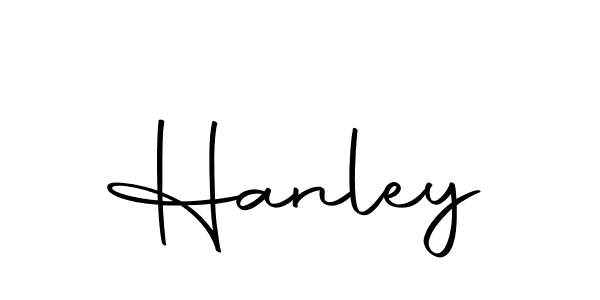 Make a beautiful signature design for name Hanley. With this signature (Autography-DOLnW) style, you can create a handwritten signature for free. Hanley signature style 10 images and pictures png