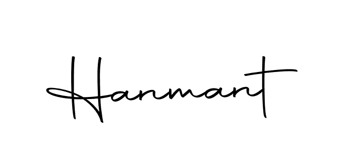 Create a beautiful signature design for name Hanmant. With this signature (Autography-DOLnW) fonts, you can make a handwritten signature for free. Hanmant signature style 10 images and pictures png