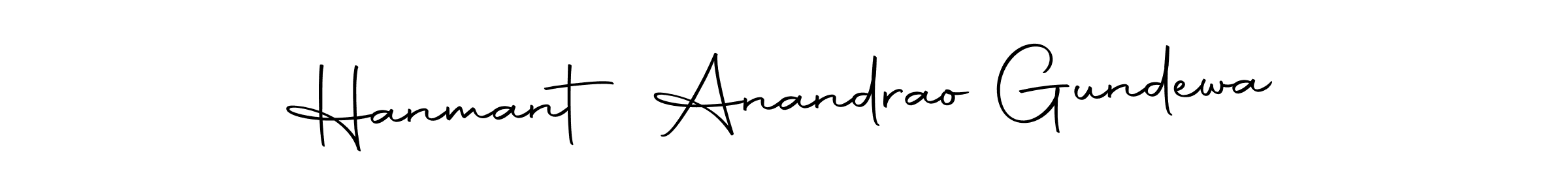 Make a beautiful signature design for name Hanmant Anandrao Gundewa. Use this online signature maker to create a handwritten signature for free. Hanmant Anandrao Gundewa signature style 10 images and pictures png