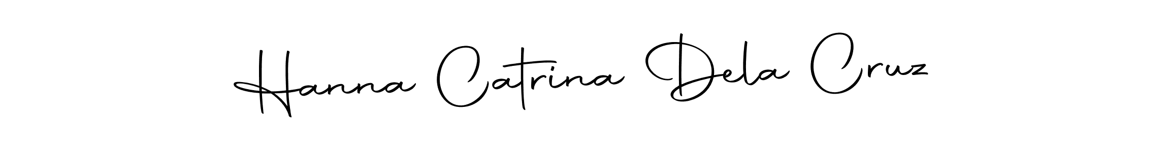 Create a beautiful signature design for name Hanna Catrina Dela Cruz. With this signature (Autography-DOLnW) fonts, you can make a handwritten signature for free. Hanna Catrina Dela Cruz signature style 10 images and pictures png