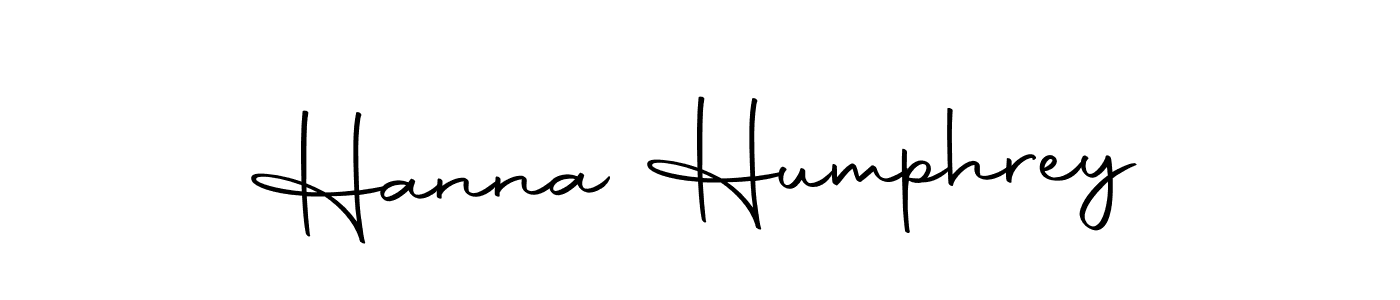 How to make Hanna Humphrey name signature. Use Autography-DOLnW style for creating short signs online. This is the latest handwritten sign. Hanna Humphrey signature style 10 images and pictures png
