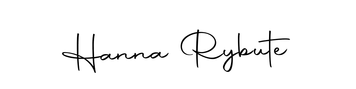 Here are the top 10 professional signature styles for the name Hanna Rybute. These are the best autograph styles you can use for your name. Hanna Rybute signature style 10 images and pictures png