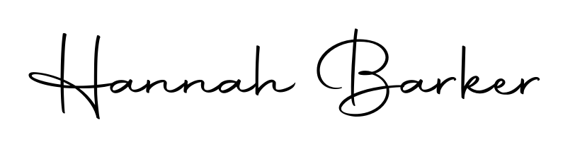 Achieve flawless digital penmanship with Hannah Barker name in Autography-DOLnW font. The perfect tool for creating online signatures. Hannah Barker signature style 10 images and pictures png