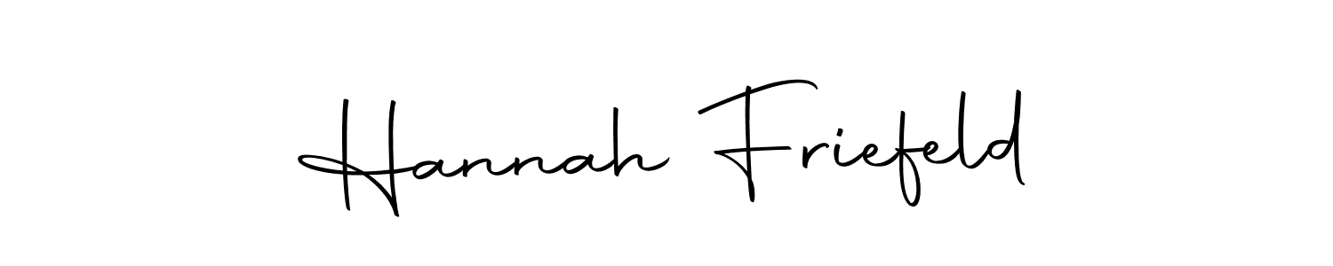 You should practise on your own different ways (Autography-DOLnW) to write your name (Hannah Friefeld) in signature. don't let someone else do it for you. Hannah Friefeld signature style 10 images and pictures png