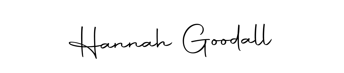 You can use this online signature creator to create a handwritten signature for the name Hannah Goodall. This is the best online autograph maker. Hannah Goodall signature style 10 images and pictures png