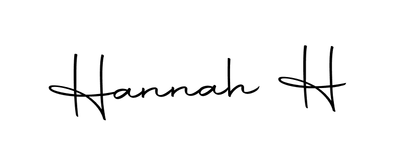 How to Draw Hannah H signature style? Autography-DOLnW is a latest design signature styles for name Hannah H. Hannah H signature style 10 images and pictures png
