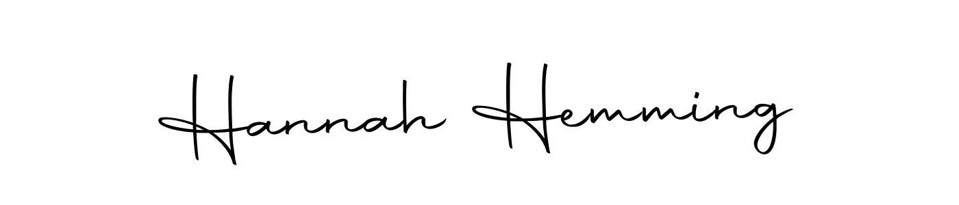 Make a short Hannah Hemming signature style. Manage your documents anywhere anytime using Autography-DOLnW. Create and add eSignatures, submit forms, share and send files easily. Hannah Hemming signature style 10 images and pictures png