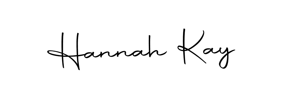 Use a signature maker to create a handwritten signature online. With this signature software, you can design (Autography-DOLnW) your own signature for name Hannah Kay. Hannah Kay signature style 10 images and pictures png