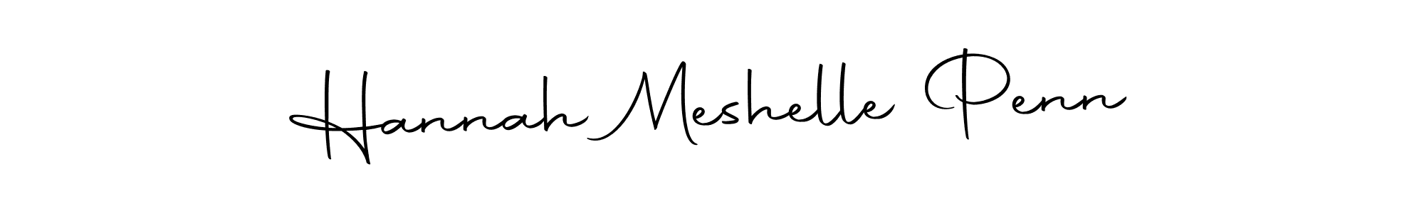The best way (Autography-DOLnW) to make a short signature is to pick only two or three words in your name. The name Hannah Meshelle Penn include a total of six letters. For converting this name. Hannah Meshelle Penn signature style 10 images and pictures png