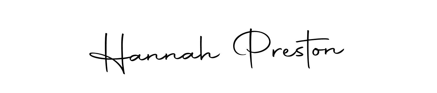 Use a signature maker to create a handwritten signature online. With this signature software, you can design (Autography-DOLnW) your own signature for name Hannah Preston. Hannah Preston signature style 10 images and pictures png