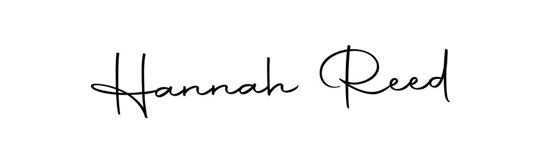 Make a beautiful signature design for name Hannah Reed. With this signature (Autography-DOLnW) style, you can create a handwritten signature for free. Hannah Reed signature style 10 images and pictures png