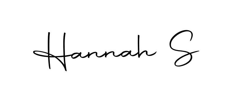 This is the best signature style for the Hannah S name. Also you like these signature font (Autography-DOLnW). Mix name signature. Hannah S signature style 10 images and pictures png