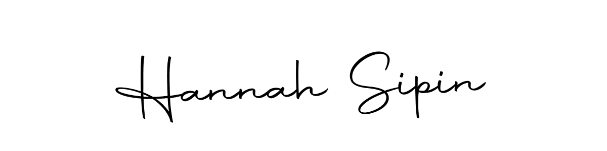 How to make Hannah Sipin signature? Autography-DOLnW is a professional autograph style. Create handwritten signature for Hannah Sipin name. Hannah Sipin signature style 10 images and pictures png
