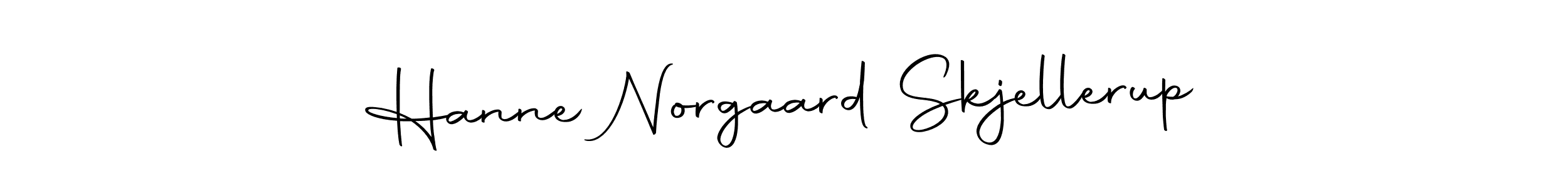 Make a beautiful signature design for name Hanne Norgaard Skjellerup. Use this online signature maker to create a handwritten signature for free. Hanne Norgaard Skjellerup signature style 10 images and pictures png