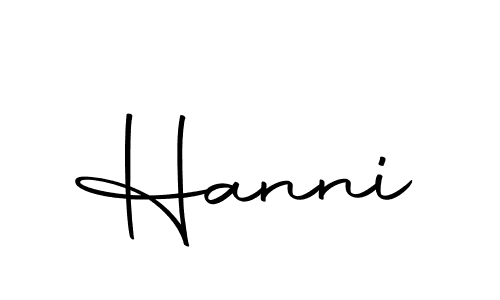 Also we have Hanni name is the best signature style. Create professional handwritten signature collection using Autography-DOLnW autograph style. Hanni signature style 10 images and pictures png