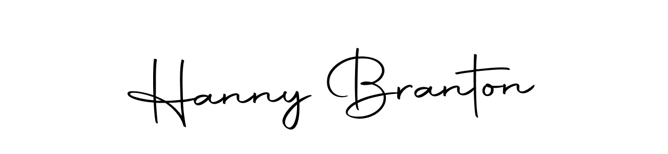 Also we have Hanny Branton name is the best signature style. Create professional handwritten signature collection using Autography-DOLnW autograph style. Hanny Branton signature style 10 images and pictures png