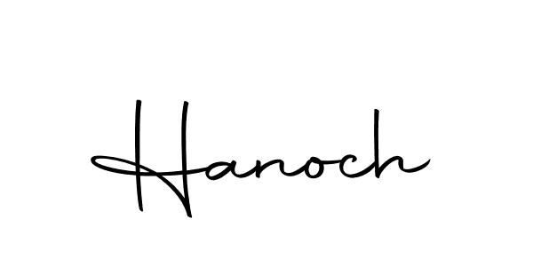 How to make Hanoch signature? Autography-DOLnW is a professional autograph style. Create handwritten signature for Hanoch name. Hanoch signature style 10 images and pictures png