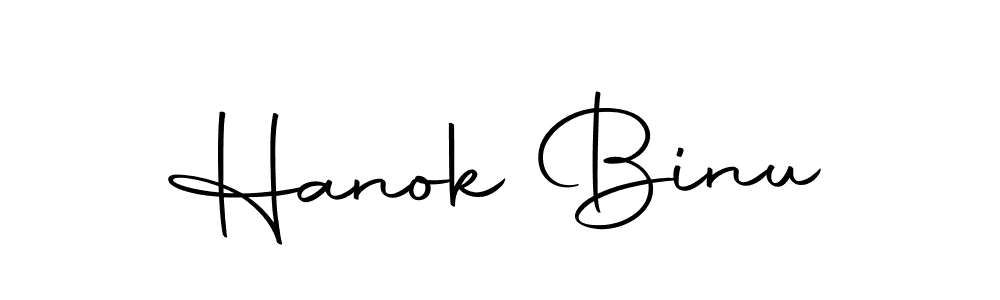 Use a signature maker to create a handwritten signature online. With this signature software, you can design (Autography-DOLnW) your own signature for name Hanok Binu. Hanok Binu signature style 10 images and pictures png