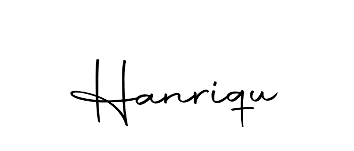 Make a short Hanriqu signature style. Manage your documents anywhere anytime using Autography-DOLnW. Create and add eSignatures, submit forms, share and send files easily. Hanriqu signature style 10 images and pictures png