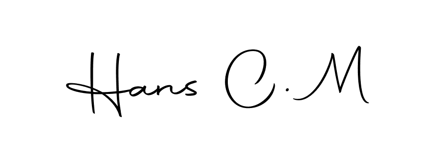 Here are the top 10 professional signature styles for the name Hans C. M. These are the best autograph styles you can use for your name. Hans C. M signature style 10 images and pictures png