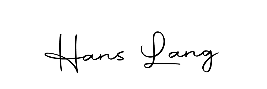 Make a beautiful signature design for name Hans Lang. Use this online signature maker to create a handwritten signature for free. Hans Lang signature style 10 images and pictures png