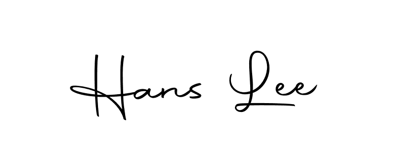 Use a signature maker to create a handwritten signature online. With this signature software, you can design (Autography-DOLnW) your own signature for name Hans Lee. Hans Lee signature style 10 images and pictures png