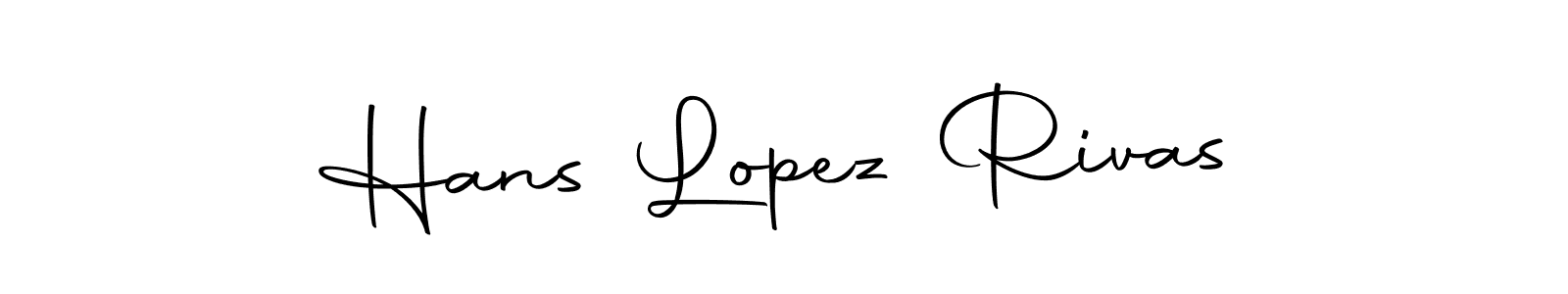 It looks lik you need a new signature style for name Hans Lopez Rivas. Design unique handwritten (Autography-DOLnW) signature with our free signature maker in just a few clicks. Hans Lopez Rivas signature style 10 images and pictures png