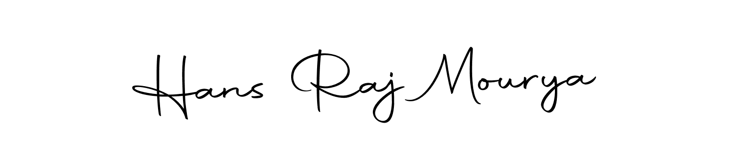 Make a short Hans Raj Mourya signature style. Manage your documents anywhere anytime using Autography-DOLnW. Create and add eSignatures, submit forms, share and send files easily. Hans Raj Mourya signature style 10 images and pictures png