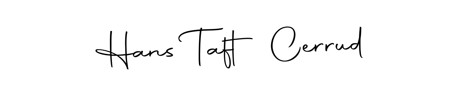 See photos of Hans Taft Cerrud official signature by Spectra . Check more albums & portfolios. Read reviews & check more about Autography-DOLnW font. Hans Taft Cerrud signature style 10 images and pictures png