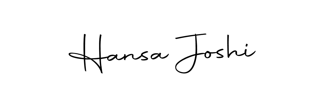 Hansa Joshi stylish signature style. Best Handwritten Sign (Autography-DOLnW) for my name. Handwritten Signature Collection Ideas for my name Hansa Joshi. Hansa Joshi signature style 10 images and pictures png