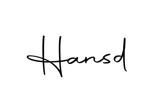 How to make Hansd name signature. Use Autography-DOLnW style for creating short signs online. This is the latest handwritten sign. Hansd signature style 10 images and pictures png