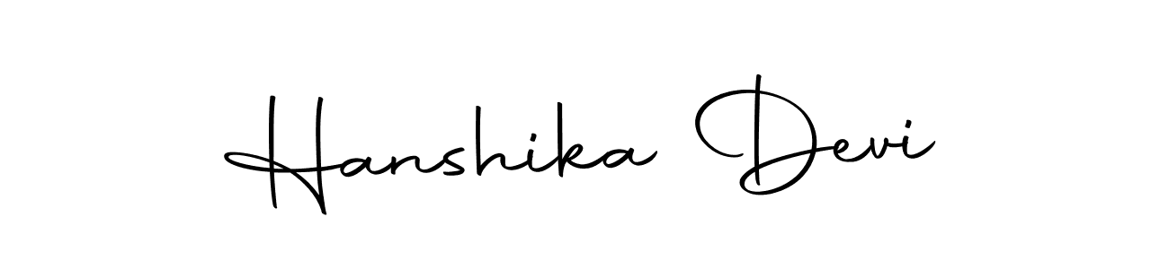 Design your own signature with our free online signature maker. With this signature software, you can create a handwritten (Autography-DOLnW) signature for name Hanshika Devi. Hanshika Devi signature style 10 images and pictures png