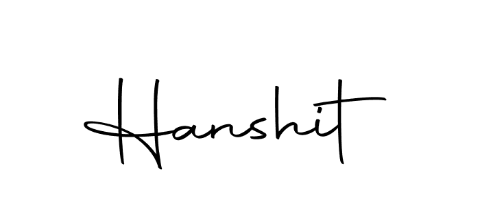 Create a beautiful signature design for name Hanshit. With this signature (Autography-DOLnW) fonts, you can make a handwritten signature for free. Hanshit signature style 10 images and pictures png