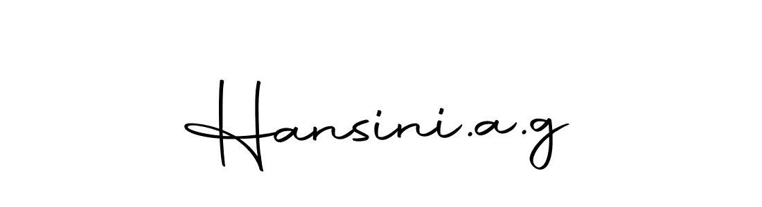if you are searching for the best signature style for your name Hansini.a.g. so please give up your signature search. here we have designed multiple signature styles  using Autography-DOLnW. Hansini.a.g signature style 10 images and pictures png