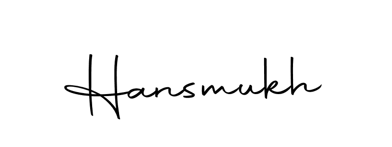 You should practise on your own different ways (Autography-DOLnW) to write your name (Hansmukh) in signature. don't let someone else do it for you. Hansmukh signature style 10 images and pictures png