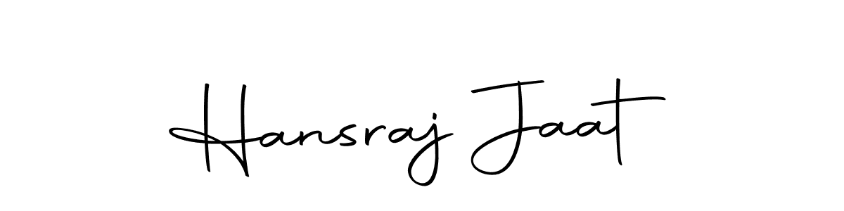 How to make Hansraj Jaat signature? Autography-DOLnW is a professional autograph style. Create handwritten signature for Hansraj Jaat name. Hansraj Jaat signature style 10 images and pictures png