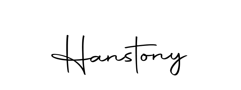 Hanstony stylish signature style. Best Handwritten Sign (Autography-DOLnW) for my name. Handwritten Signature Collection Ideas for my name Hanstony. Hanstony signature style 10 images and pictures png