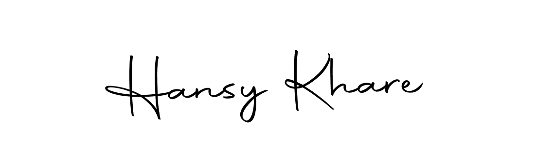 Here are the top 10 professional signature styles for the name Hansy Khare. These are the best autograph styles you can use for your name. Hansy Khare signature style 10 images and pictures png