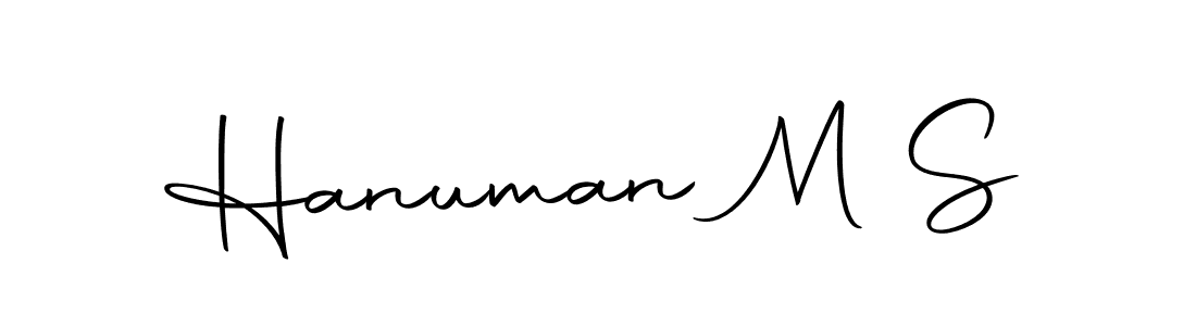 Hanuman M S stylish signature style. Best Handwritten Sign (Autography-DOLnW) for my name. Handwritten Signature Collection Ideas for my name Hanuman M S. Hanuman M S signature style 10 images and pictures png