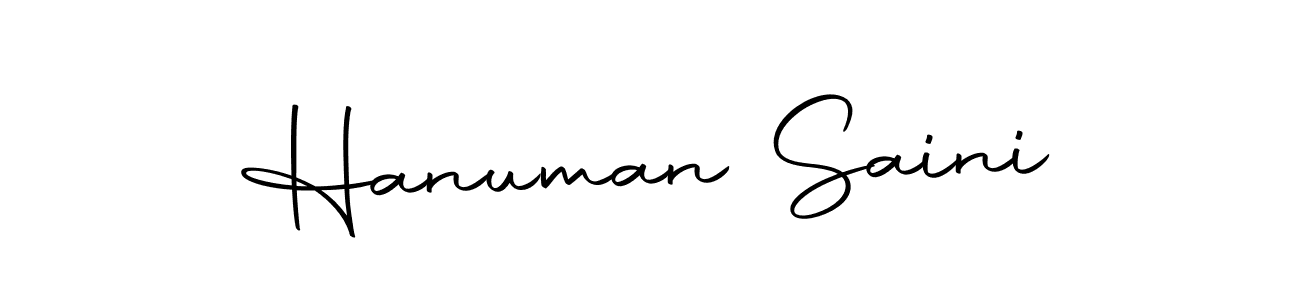 Create a beautiful signature design for name Hanuman Saini. With this signature (Autography-DOLnW) fonts, you can make a handwritten signature for free. Hanuman Saini signature style 10 images and pictures png