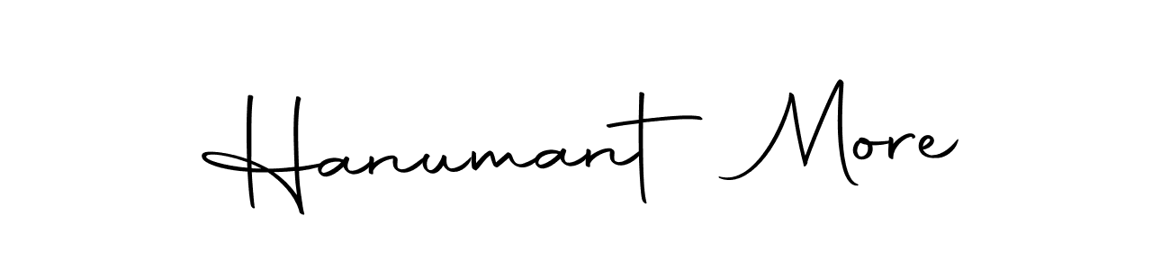 How to make Hanumant More name signature. Use Autography-DOLnW style for creating short signs online. This is the latest handwritten sign. Hanumant More signature style 10 images and pictures png