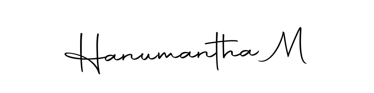 You should practise on your own different ways (Autography-DOLnW) to write your name (Hanumantha M) in signature. don't let someone else do it for you. Hanumantha M signature style 10 images and pictures png