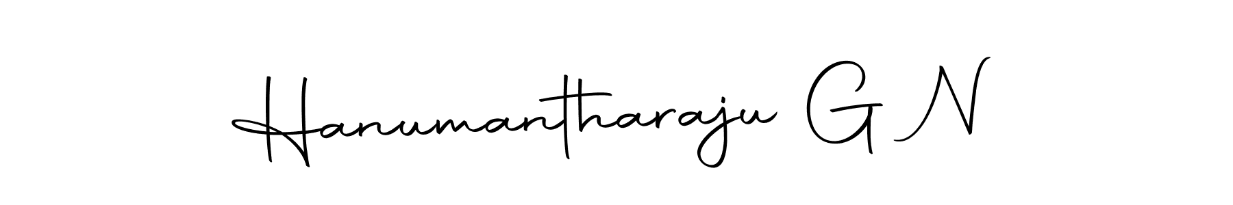 Create a beautiful signature design for name Hanumantharaju G N. With this signature (Autography-DOLnW) fonts, you can make a handwritten signature for free. Hanumantharaju G N signature style 10 images and pictures png