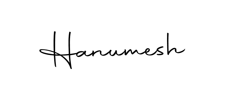 Make a beautiful signature design for name Hanumesh. With this signature (Autography-DOLnW) style, you can create a handwritten signature for free. Hanumesh signature style 10 images and pictures png
