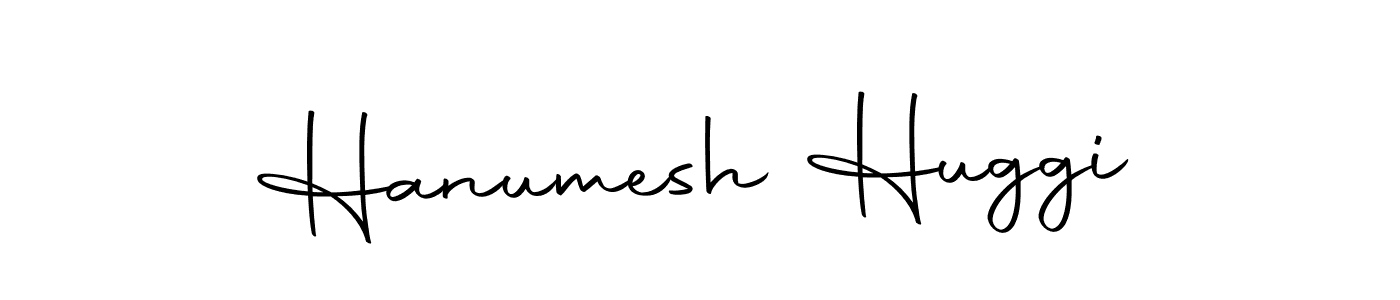 Create a beautiful signature design for name Hanumesh Huggi. With this signature (Autography-DOLnW) fonts, you can make a handwritten signature for free. Hanumesh Huggi signature style 10 images and pictures png