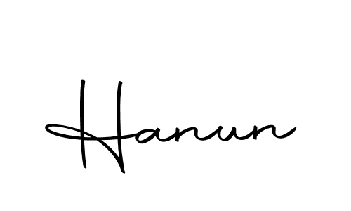How to make Hanun signature? Autography-DOLnW is a professional autograph style. Create handwritten signature for Hanun name. Hanun signature style 10 images and pictures png
