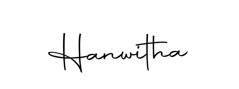 Hanwitha stylish signature style. Best Handwritten Sign (Autography-DOLnW) for my name. Handwritten Signature Collection Ideas for my name Hanwitha. Hanwitha signature style 10 images and pictures png