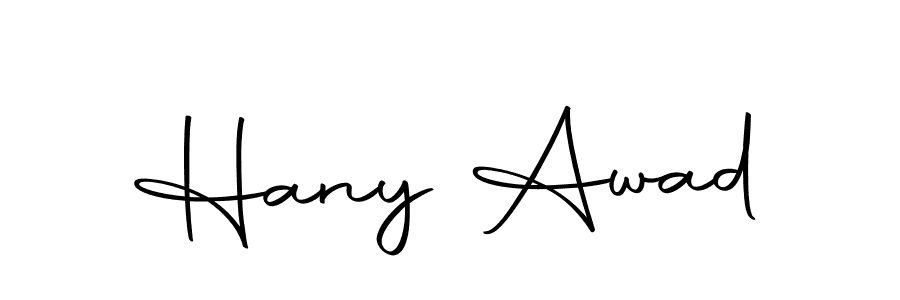 Similarly Autography-DOLnW is the best handwritten signature design. Signature creator online .You can use it as an online autograph creator for name Hany Awad. Hany Awad signature style 10 images and pictures png